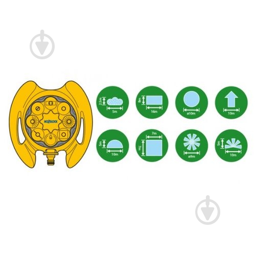 Ороситель Hozelock 8 режимов 79 м² MULTI - фото 2