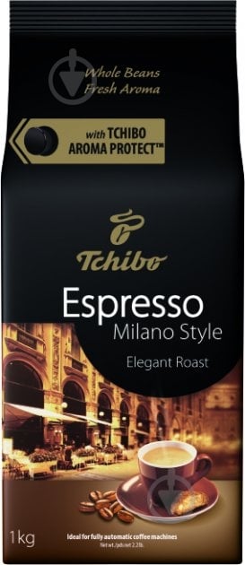 Кофе в зернах Tchibo Espresso Milano 8 1000 г - фото 2