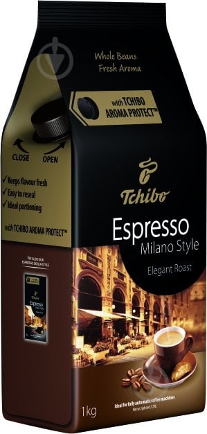Кофе в зернах Tchibo Espresso Milano 8 1000 г - фото 3