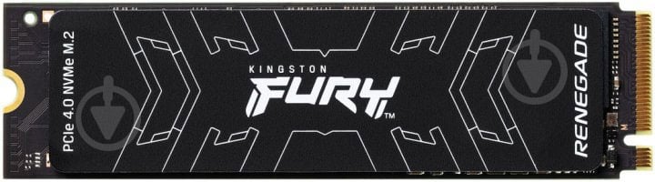 SSD-накопичувач Kingston Fury Renegade 2280 500GB M.2 PCI Express 4.0 x4 3D TLC NAND (SFYRS/500G) - фото 2