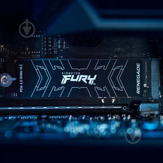 SSD-накопичувач Kingston Fury Renegade 2280 500GB M.2 PCI Express 4.0 x4 3D TLC NAND (SFYRS/500G) - фото 9