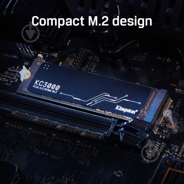 SSD-накопичувач Kingston 1024GB M.2 PCI Express 4.0 x4 3D TLC NAND (SKC3000S/1024G) - фото 11