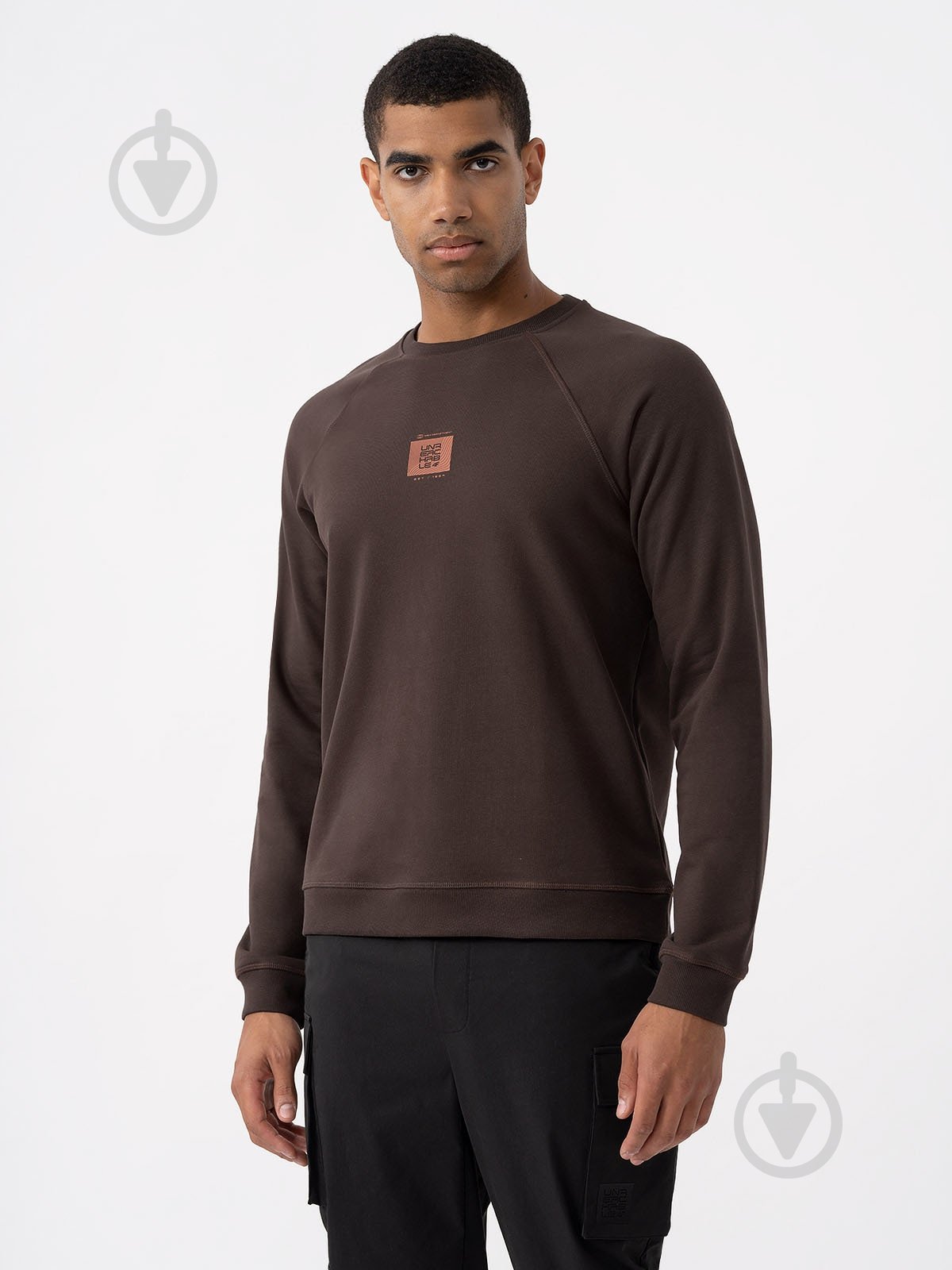 Світшот 4F SWEATSHIRT M687 4FAW23TSWSM687-80S р.S коричневий - фото 3