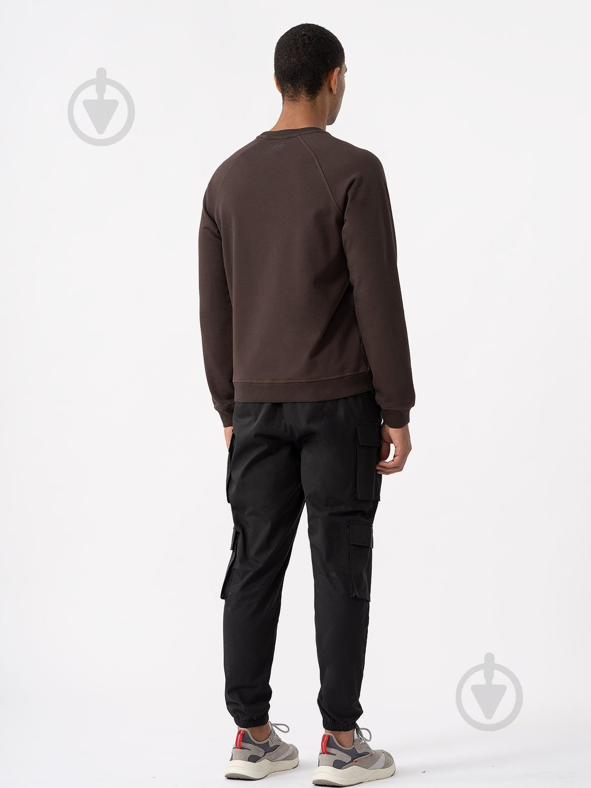 Світшот 4F SWEATSHIRT M687 4FAW23TSWSM687-80S р.S коричневий - фото 2