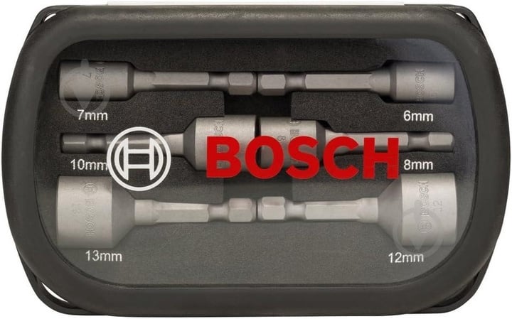 Набор головок торцевых Bosch Extra Hard магніт 6 шт. 2608551079 - фото 2 Набор головок торцевых Bosch Extra Hard магніт 6 шт. 2608551079 - фото 2