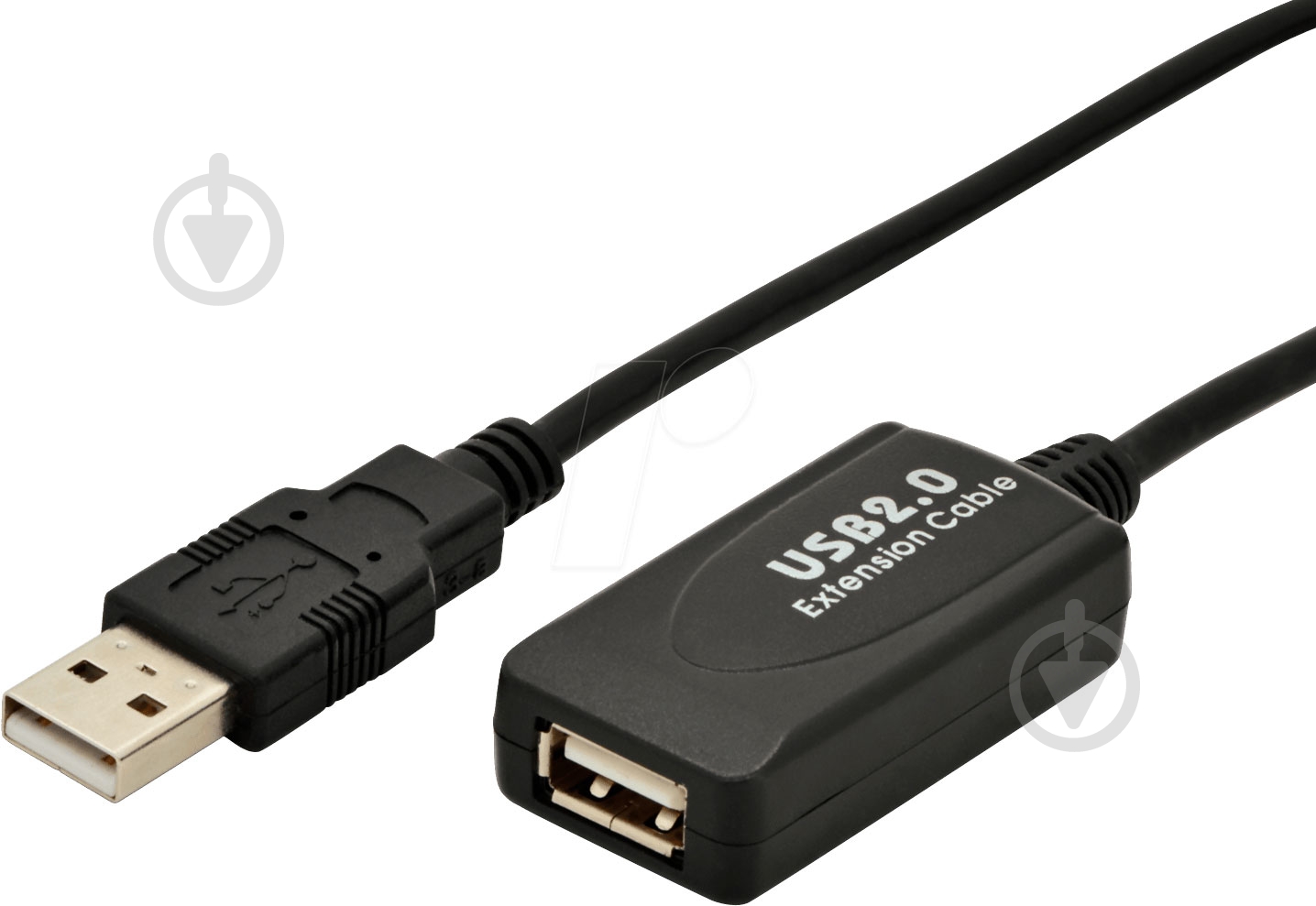 Адаптер Digitus USB 2.0 (AM/AF) 25 м черный (DA-73103) - фото 1 Адаптер Digitus USB 2.0 (AM/AF) 25 м черный (DA-73103) - фото 1