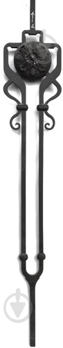 Стойка кованная Бастион №9-м 950x155,5 мм - фото 1