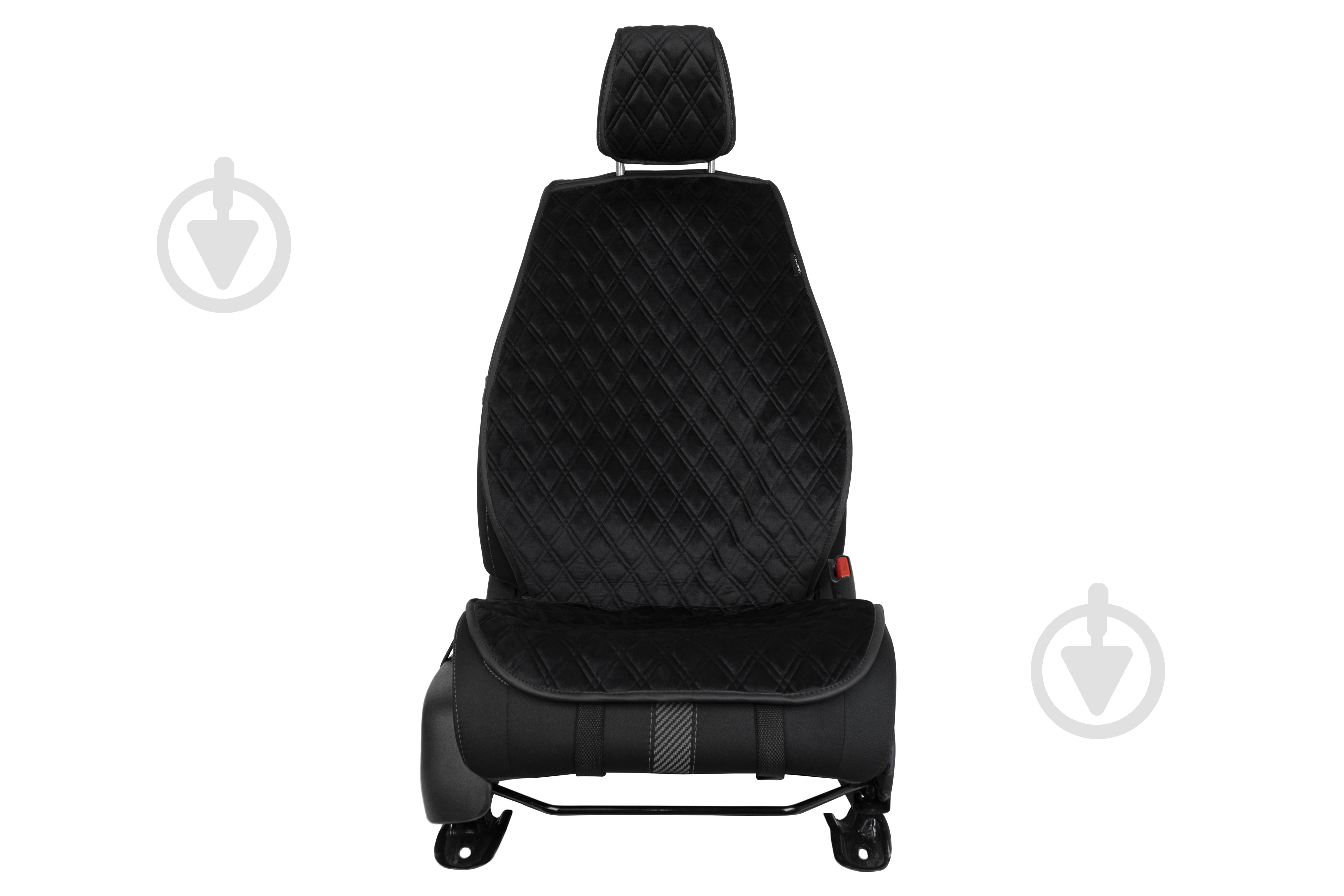 Накидка на сиденье EVAtech ACASHRBBB черный - фото 3