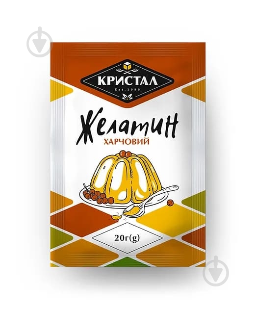 Желатин пищевой Кристал 25 г - фото 1 Желатин пищевой Кристал 25 г - фото 1