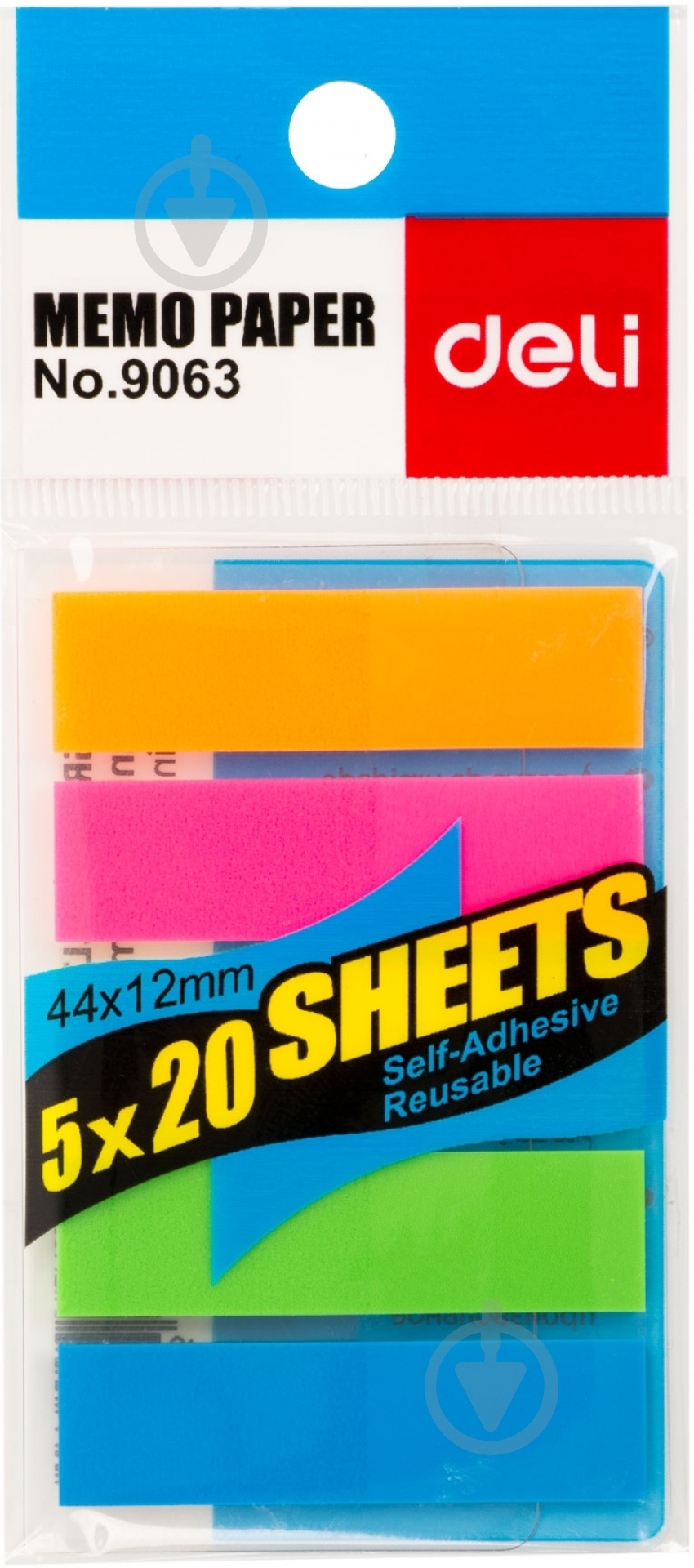 Стикер-закладка 9063Е Deli - фото 1 Стикер-закладка 9063Е Deli - фото 1