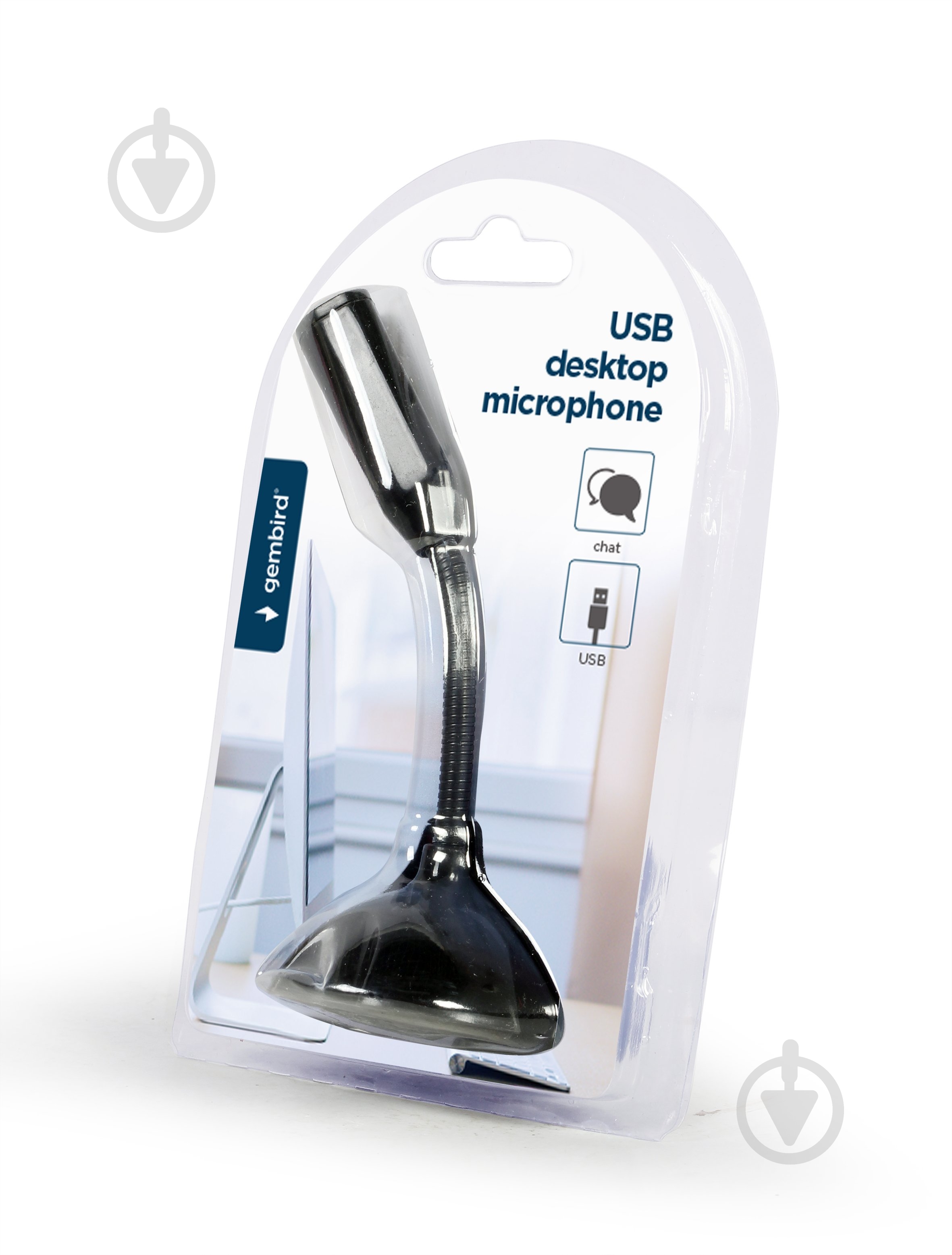 Мікрофон Gembird настільний USB MIC-DU-02 - фото 3 Мікрофон Gembird настільний USB MIC-DU-02 - фото 3