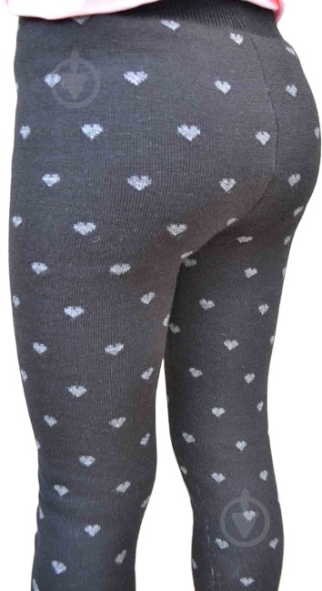 Лосины Серца 005+004 р.116 черный - фото 3