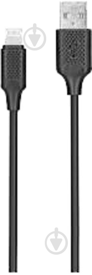Кабель Kit USB 2.0 - Lightning 1 м черный (KITS-W-003) - фото 2