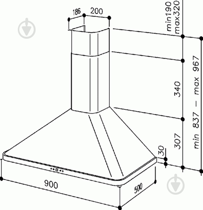 Вытяжка Kaiser A 9416 BE - фото 10