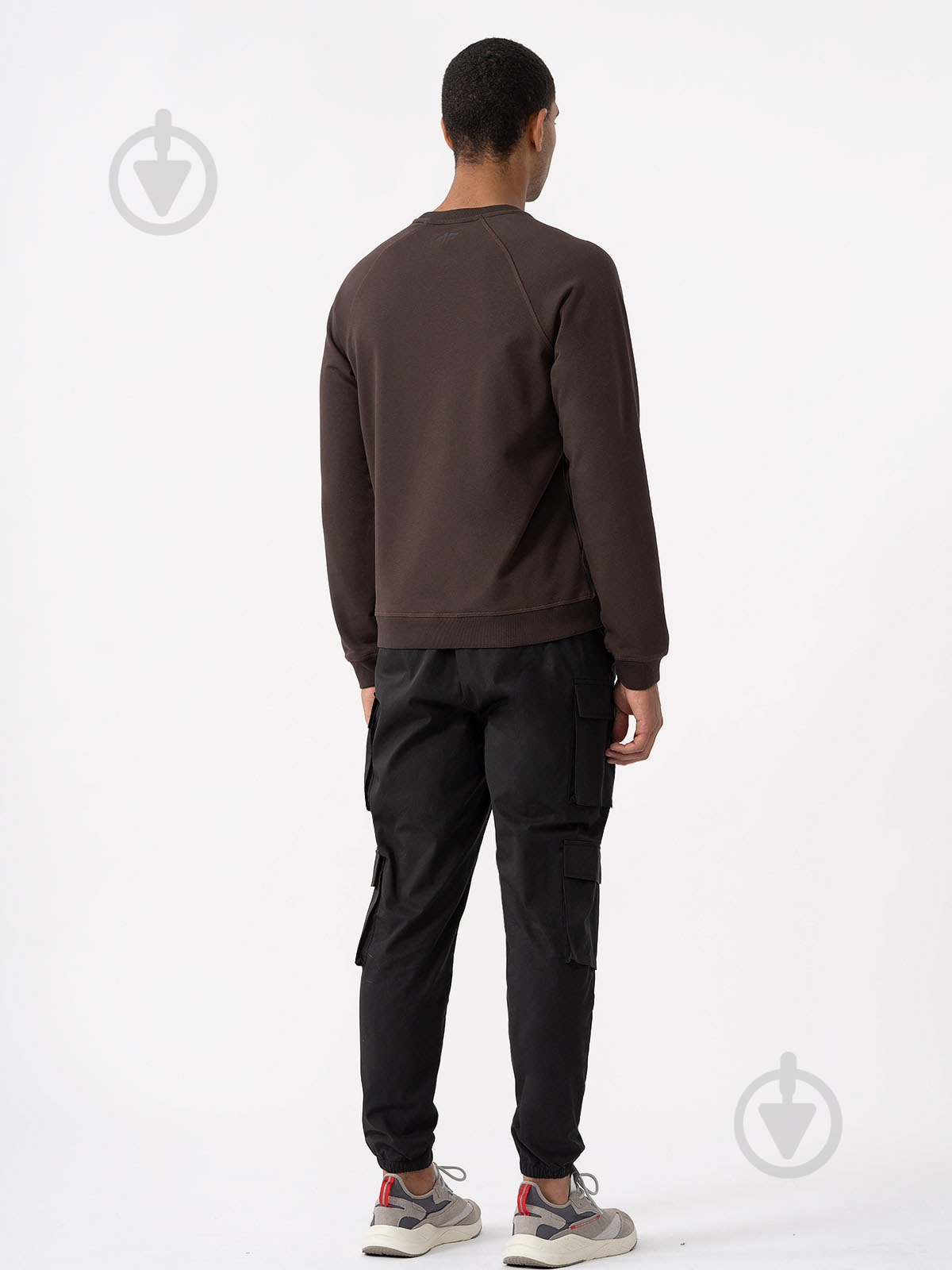 Світшот 4F SWEATSHIRT M687 4FAW23TSWSM687-80S р.XL коричневий - фото 3