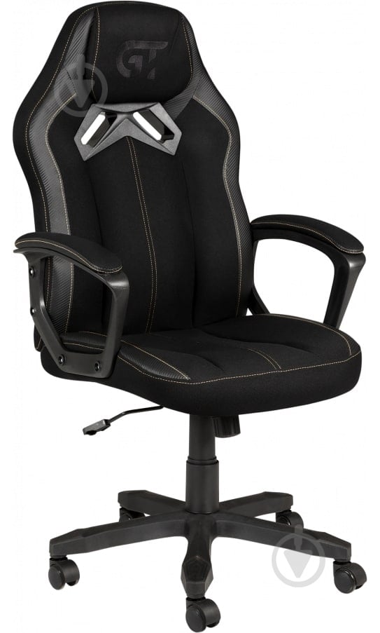 Крісло ігрове GT Racer X-6029 чорний - фото 1 Крісло ігрове GT Racer X-6029 чорний - фото 1