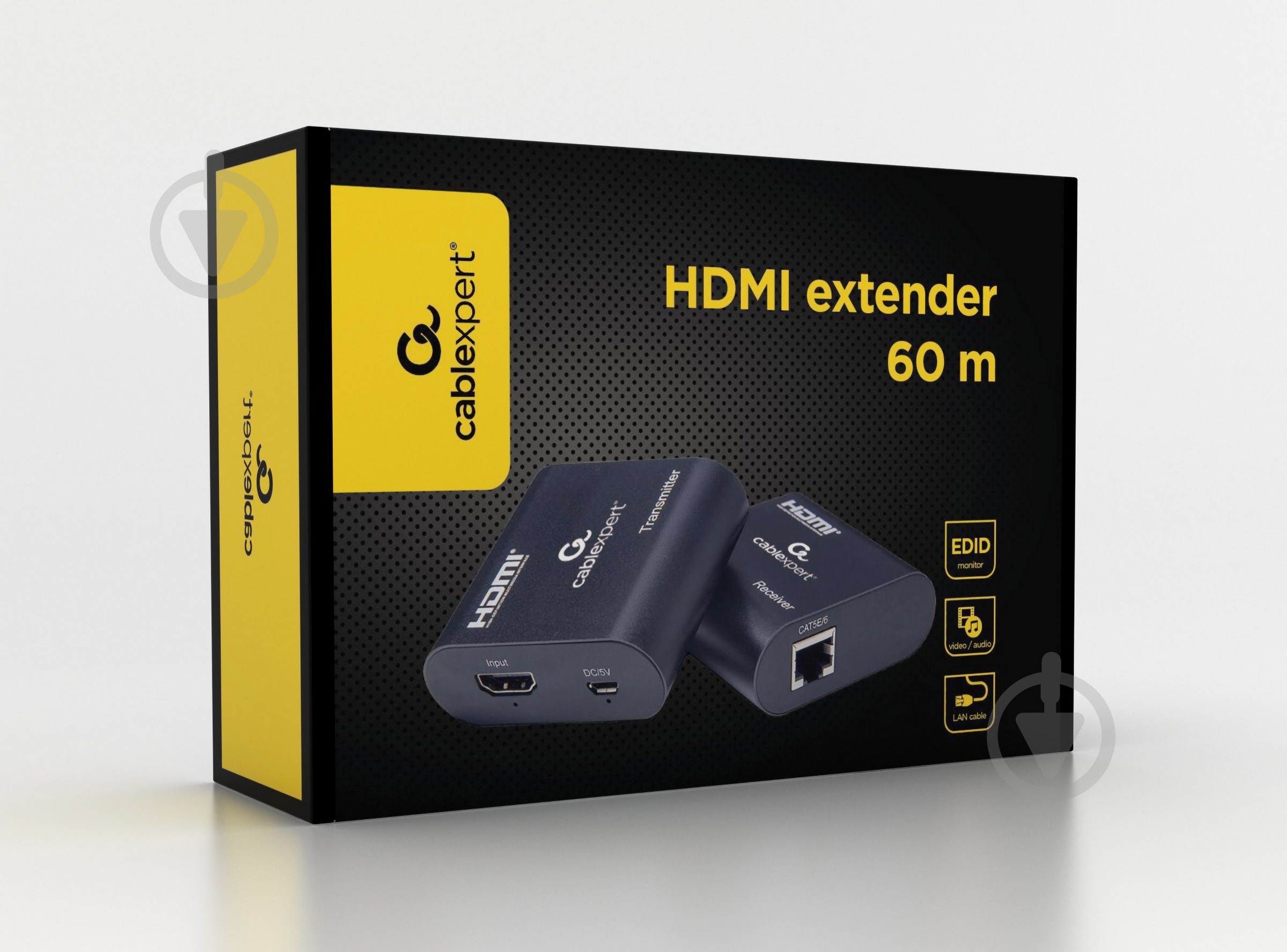Удлинитель Cablexpert HDMI сигнала до 60 м черный (DEX-HDMI-03) - фото 6 Удлинитель Cablexpert HDMI сигнала до 60 м черный (DEX-HDMI-03) - фото 6