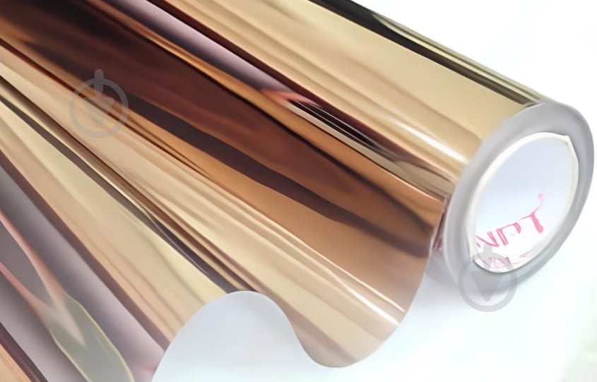 Пленка витражная статическая Bella Vita TM5-T03 бронза 0,7x3 м - фото 1