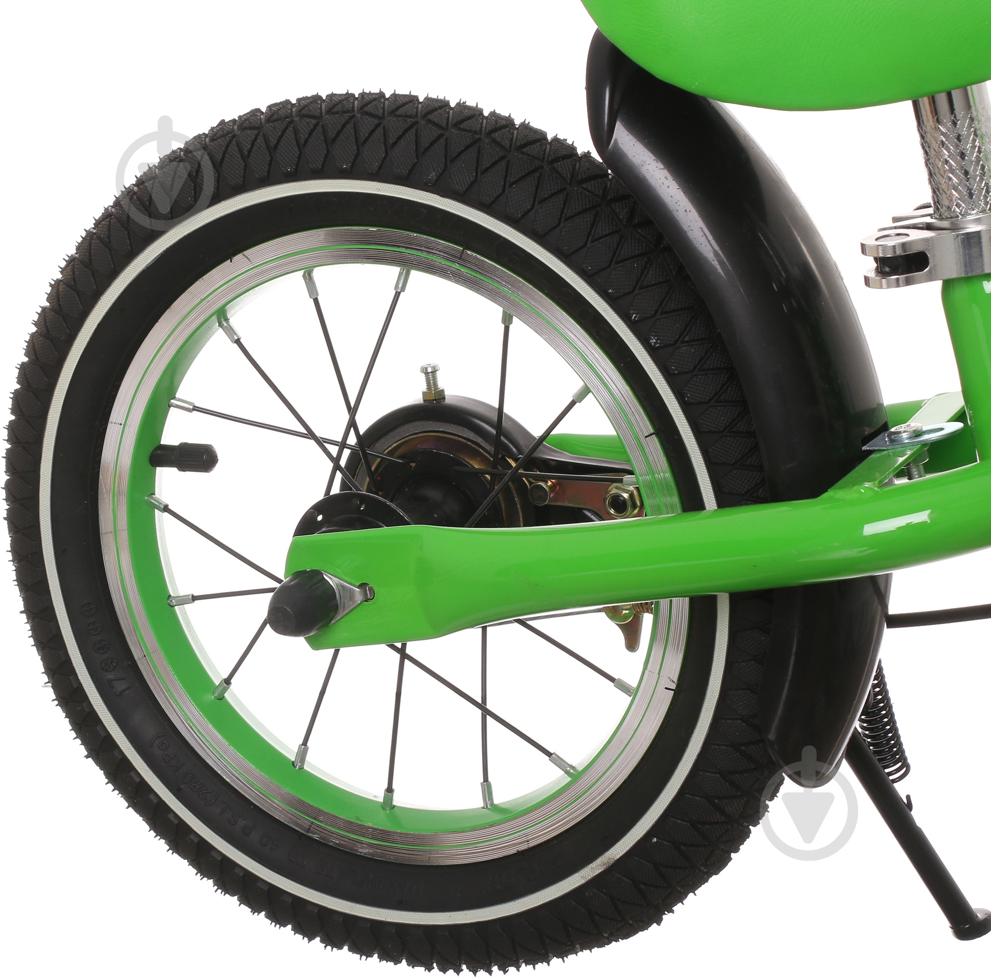 Беговел TORINO TSFL-004 черно-зеленый - фото 5