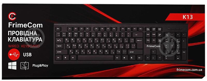 Клавіатура Frimecom (K13) black - фото 2