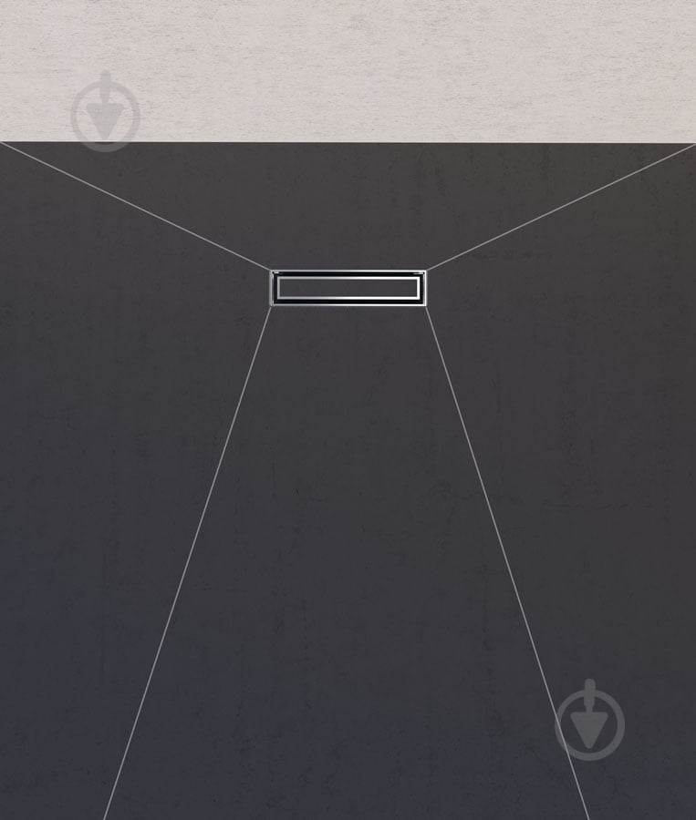 Линейный трап для душа Geberit Дренажный канал Geberit CleanLine, для облицовки плиткой - фото 3