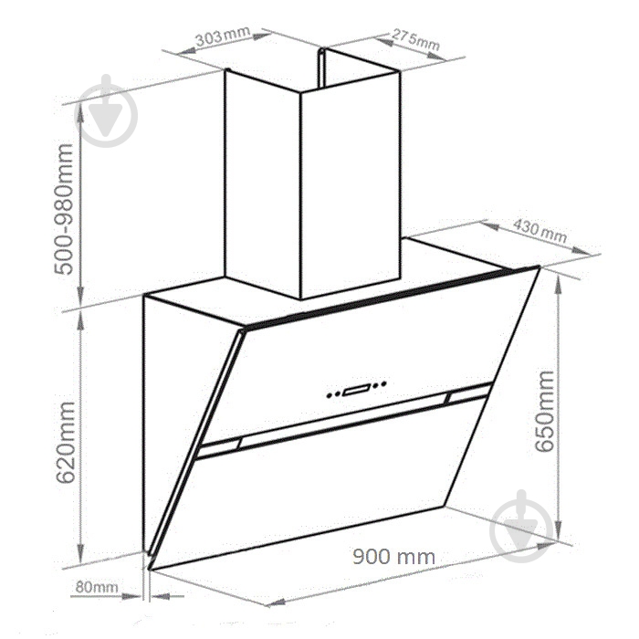 Вытяжка Kaiser AT 9407 N FW - фото 4 Вытяжка Kaiser AT 9407 N FW - фото 4