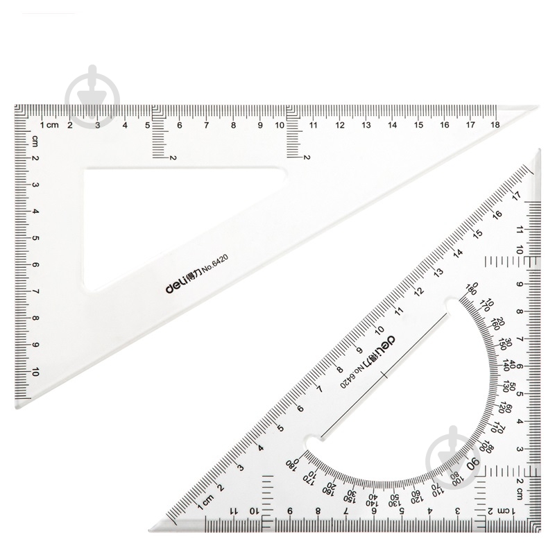 Набор линеек 6420 2 шт. Deli - фото 2