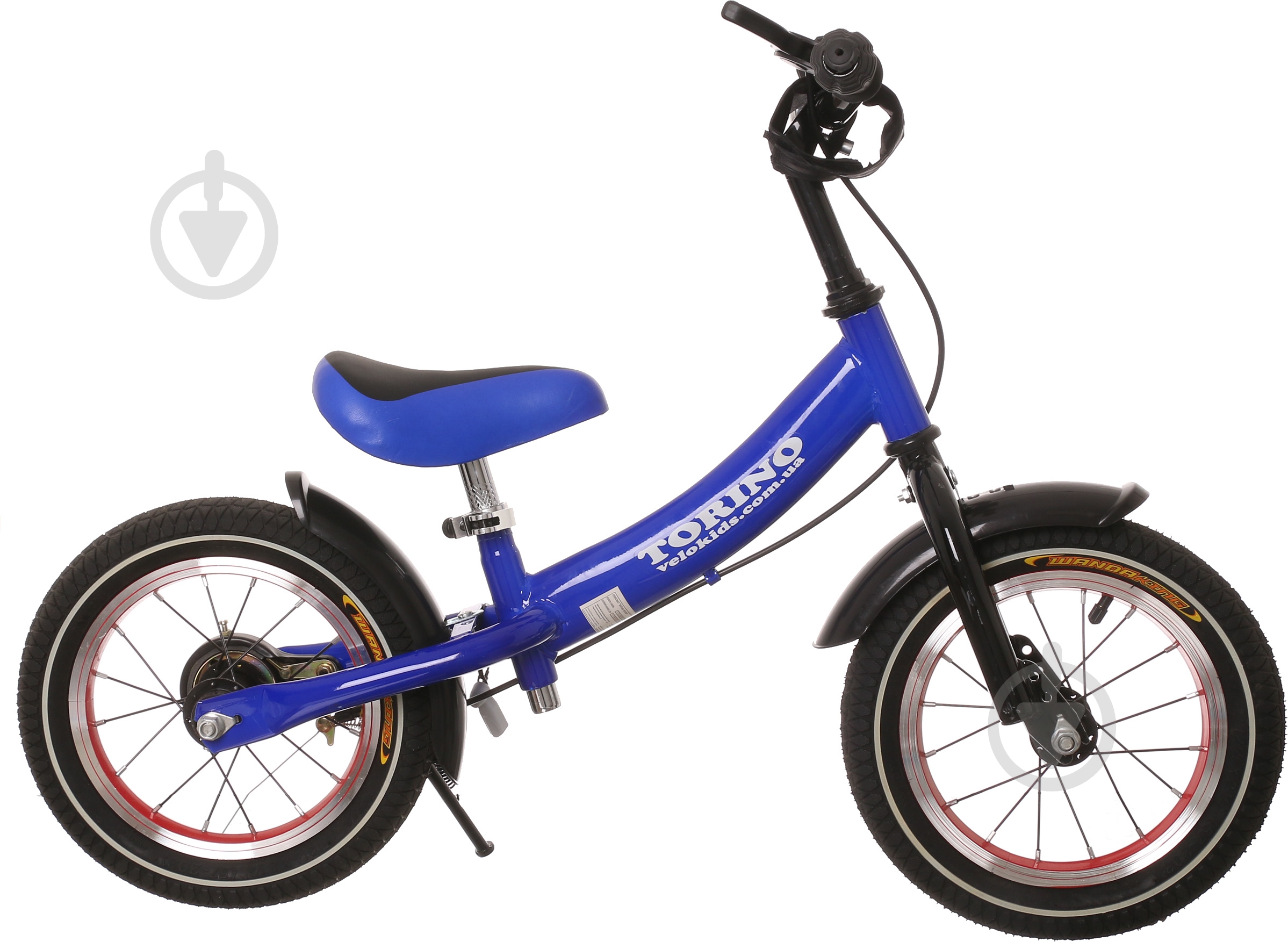 Беговел TORINO TSFL-004 черно-голубой - фото 2