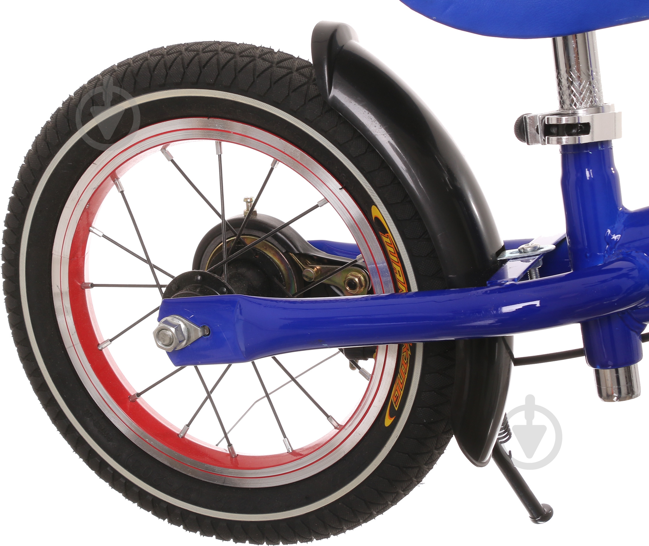 Беговел TORINO TSFL-004 черно-голубой - фото 5