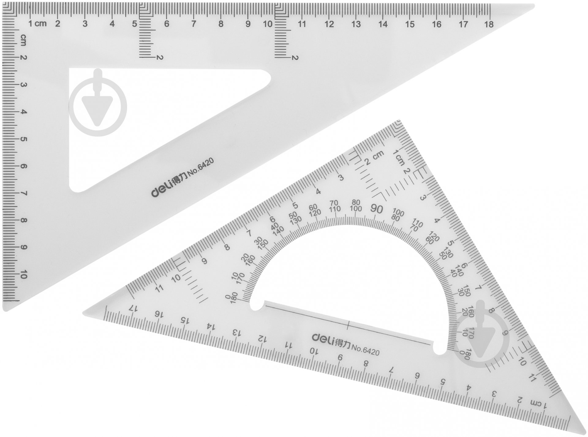 Набор для черчения 2 шт. 6425 Deli - фото 1