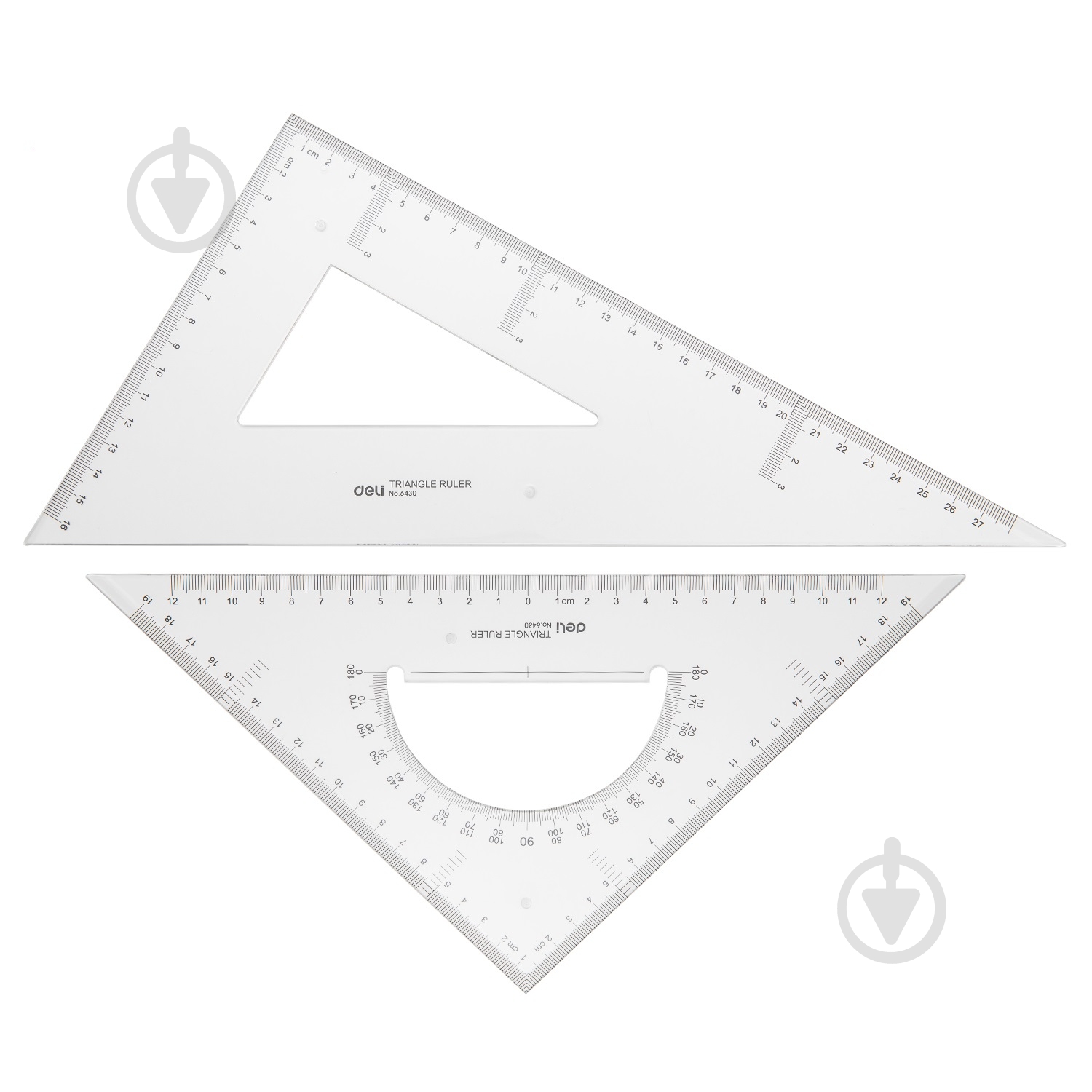 Набор для черчения 2 шт. 6430 Deli - фото 1
