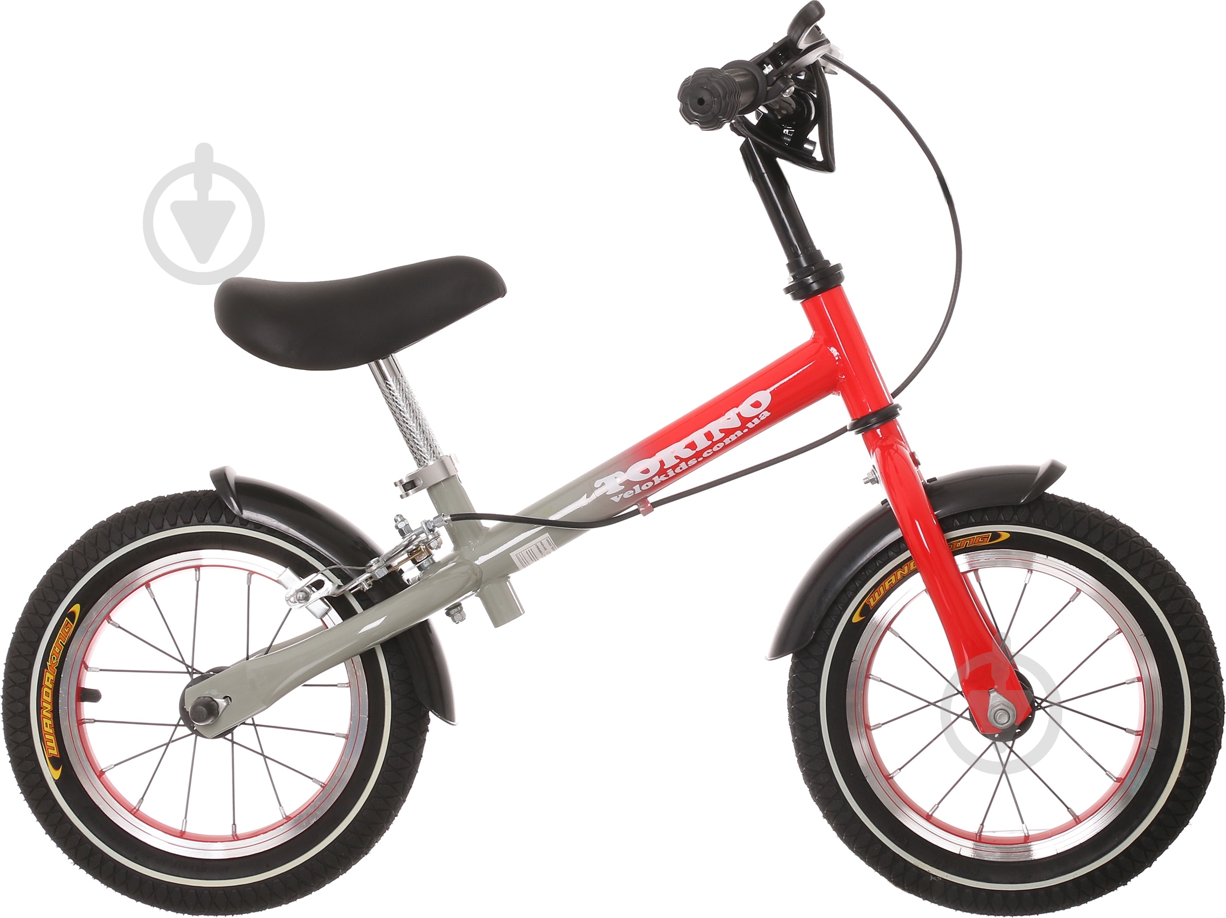 Беговел TORINO TSFL-005 красно-серый - фото 2