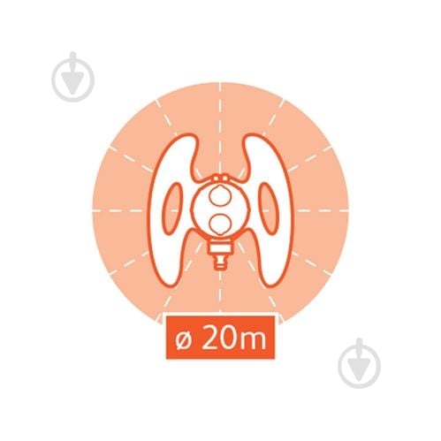 Ороситель вращающийся Hozelock 314 м2 Pro - фото 2 Ороситель вращающийся Hozelock 314 м2 Pro - фото 2