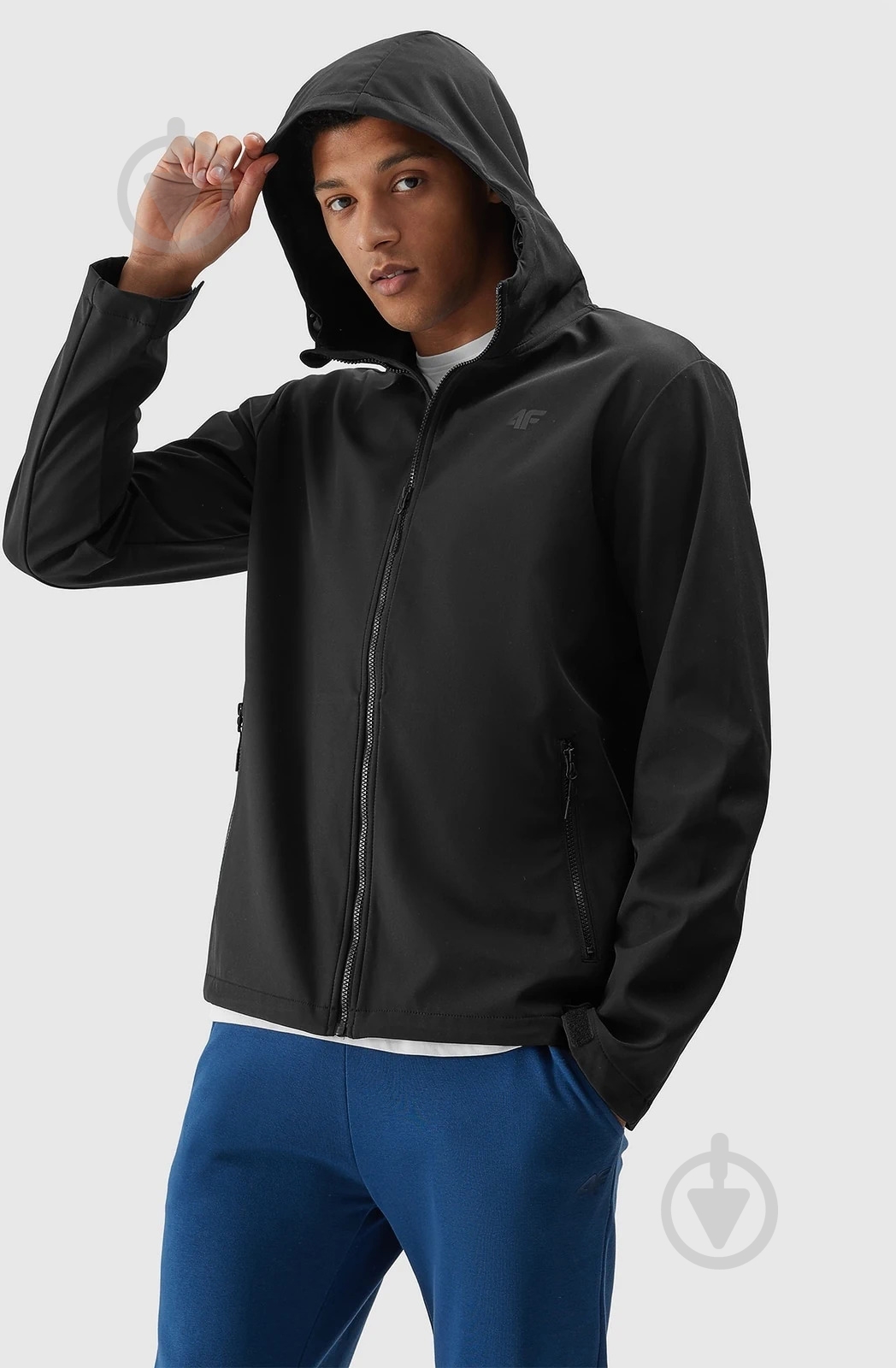 Куртка 4F SOFTSHELL M234 4FWSS24TSOFM234-20S р.L - фото 2 Куртка 4F SOFTSHELL M234 4FWSS24TSOFM234-20S р.L - фото 2