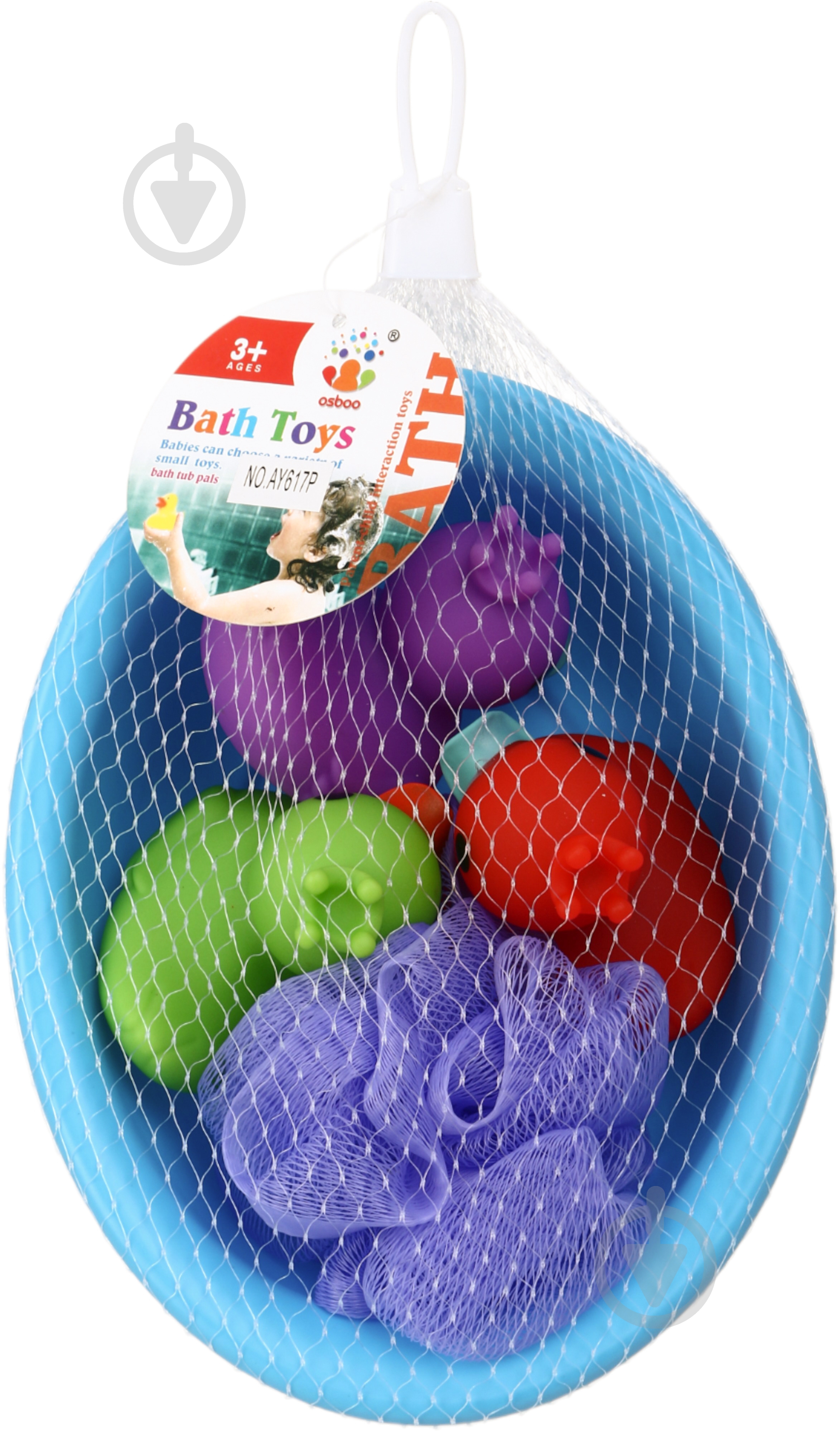 Набор игрушек для купания Osboo 5 шт. красочные OTG0977170 - фото 1 Набор игрушек для купания Osboo 5 шт. красочные OTG0977170 - фото 1