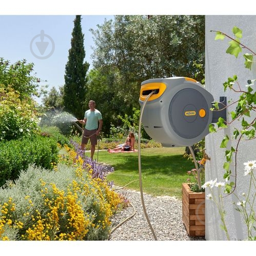 Катушка для шланга Hozelock D12,5 мм 20 и 2 м + 4 коннектора AutoReel - фото 4 Катушка для шланга Hozelock D12,5 мм 20 и 2 м + 4 коннектора AutoReel - фото 4