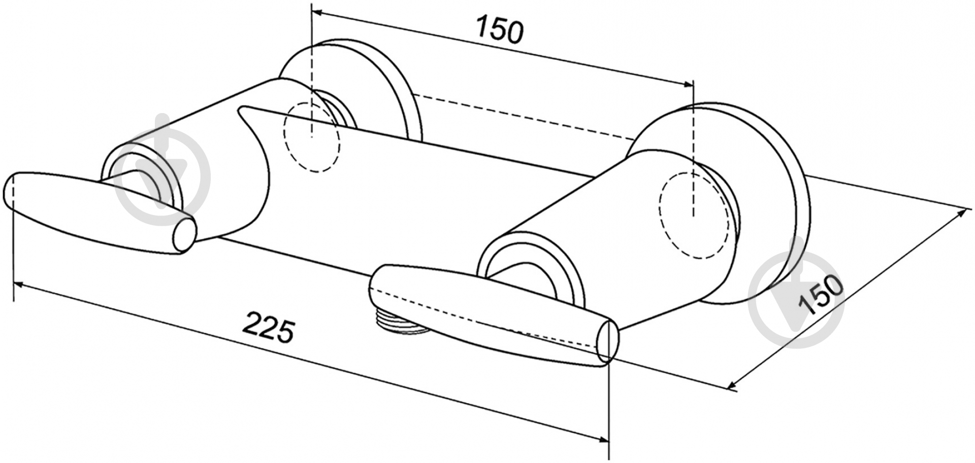 Смеситель для душа Tango Alfa 06 - фото 2