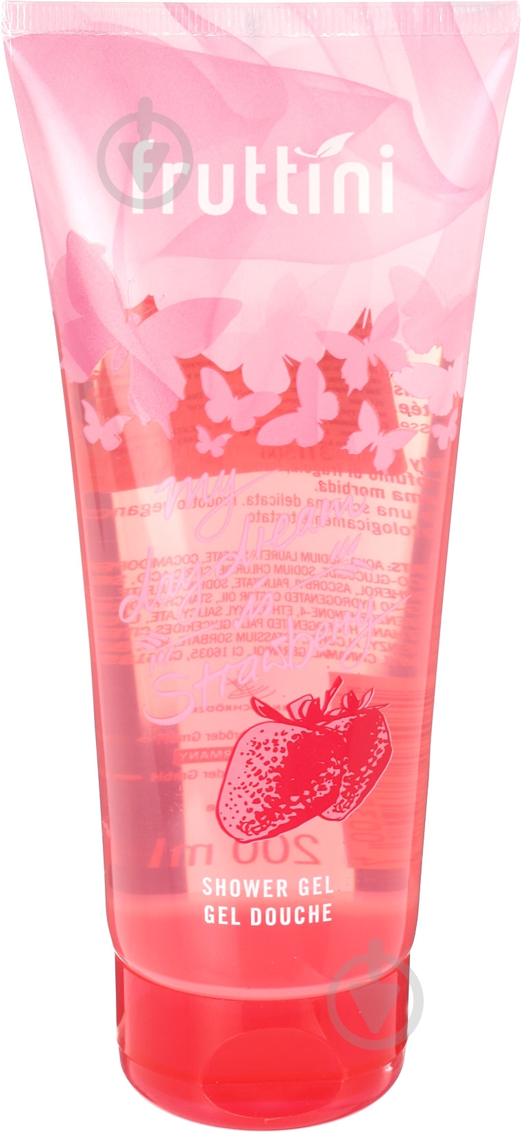 Гель для душа Fruttini Клубника 200 мл - фото 1 Гель для душа Fruttini Клубника 200 мл - фото 1