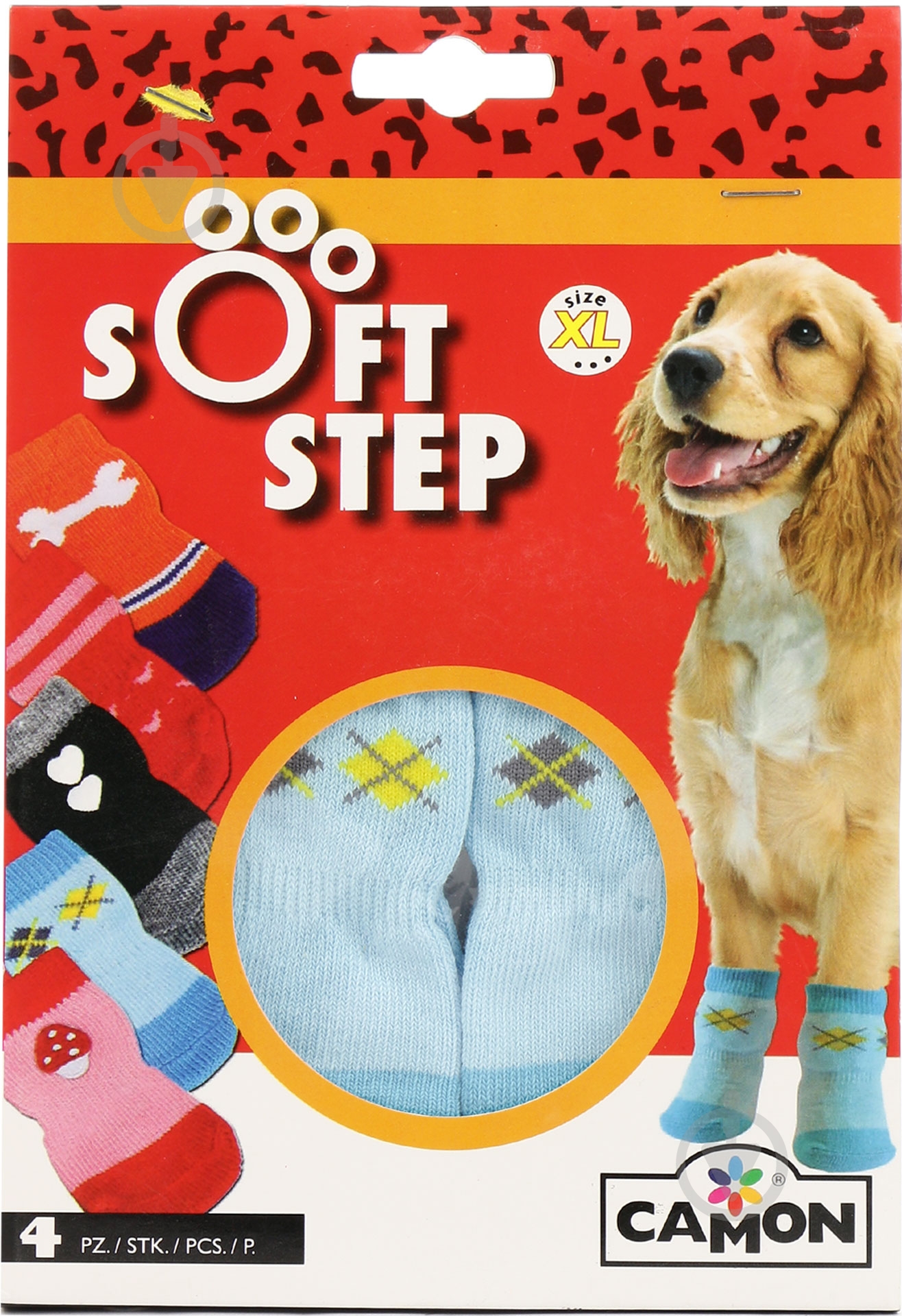 Носки Camon голубые XL 4 шт - фото 2 Носки Camon голубые XL 4 шт - фото 2