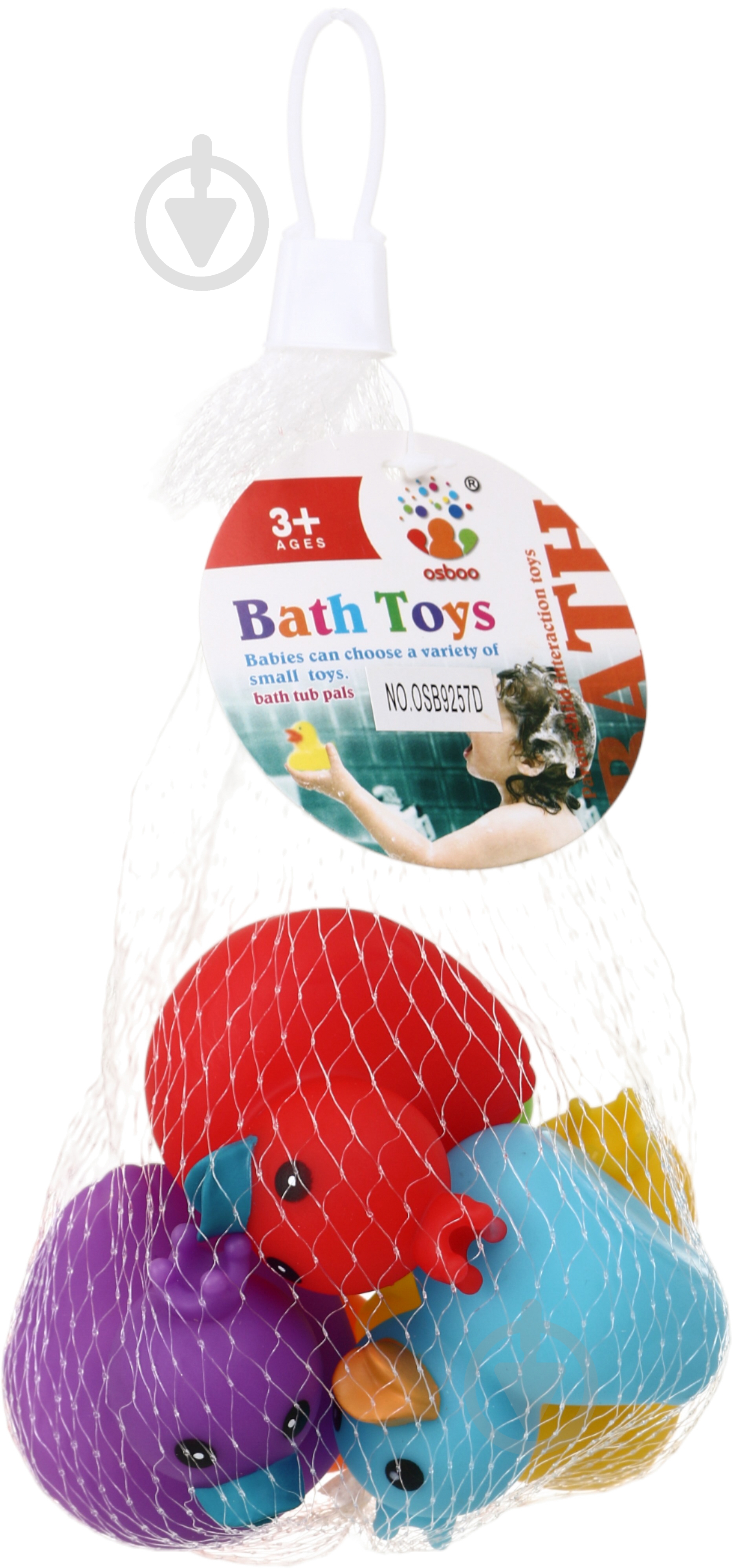 Набор игрушек для купания Osboo 6 шт. красочные OTG0973205 - фото 1 Набор игрушек для купания Osboo 6 шт. красочные OTG0973205 - фото 1