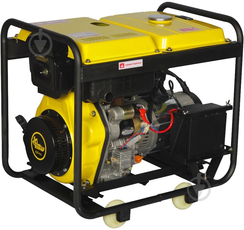 Генератор дизельный Кентавр 5 кВт / 5,5 кВт 220 В КДГ505ЕК - фото 5 Генератор дизельный Кентавр 5 кВт / 5,5 кВт 220 В КДГ505ЕК - фото 5