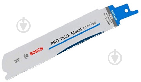 Пилочка для сабельной пилы Bosch S937HBF 1,1x25x150 мм 5 шт. 2608658997 - фото 1