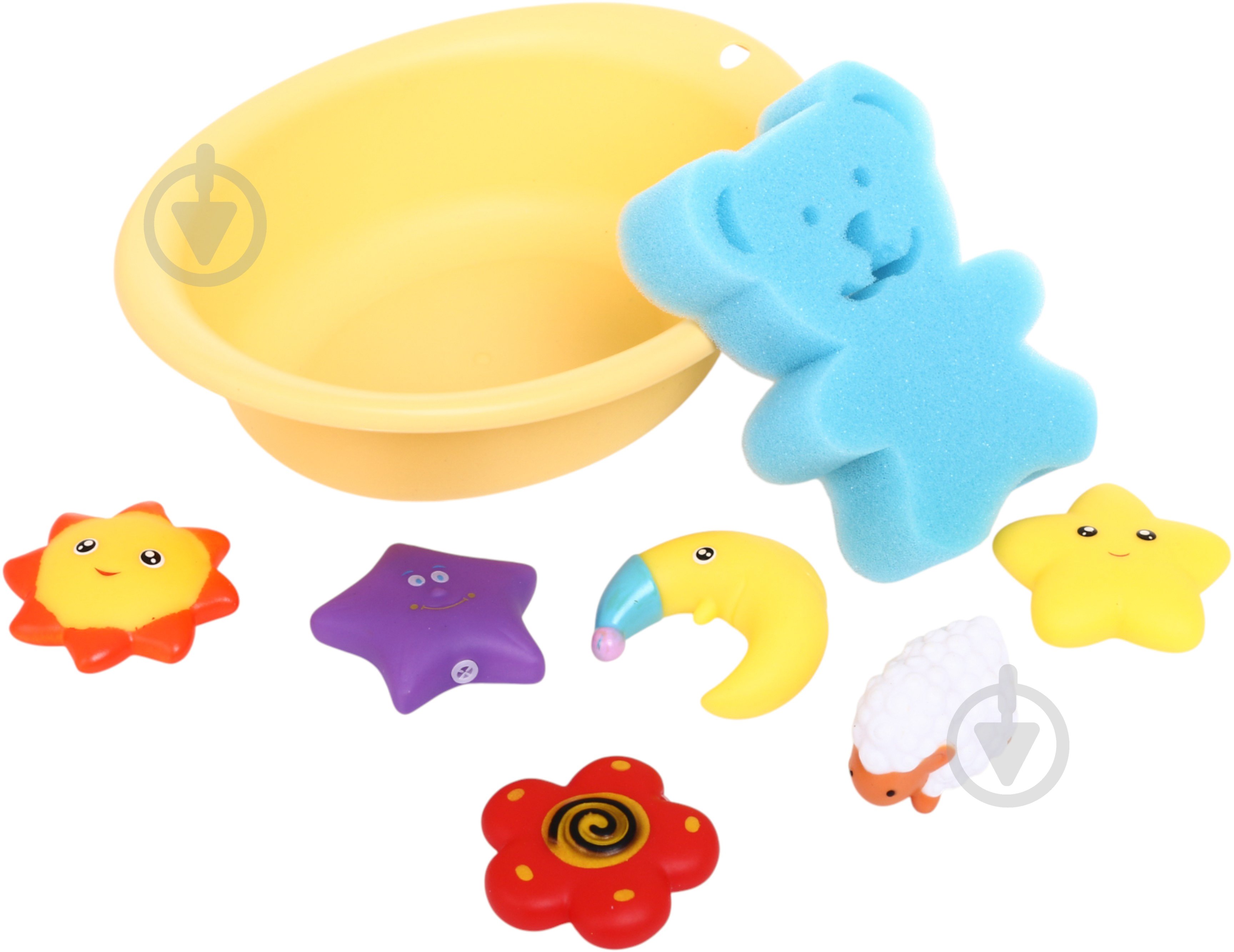Набір іграшок для купання Osboo 8 шт. барвисті OTG0973081 - фото 3