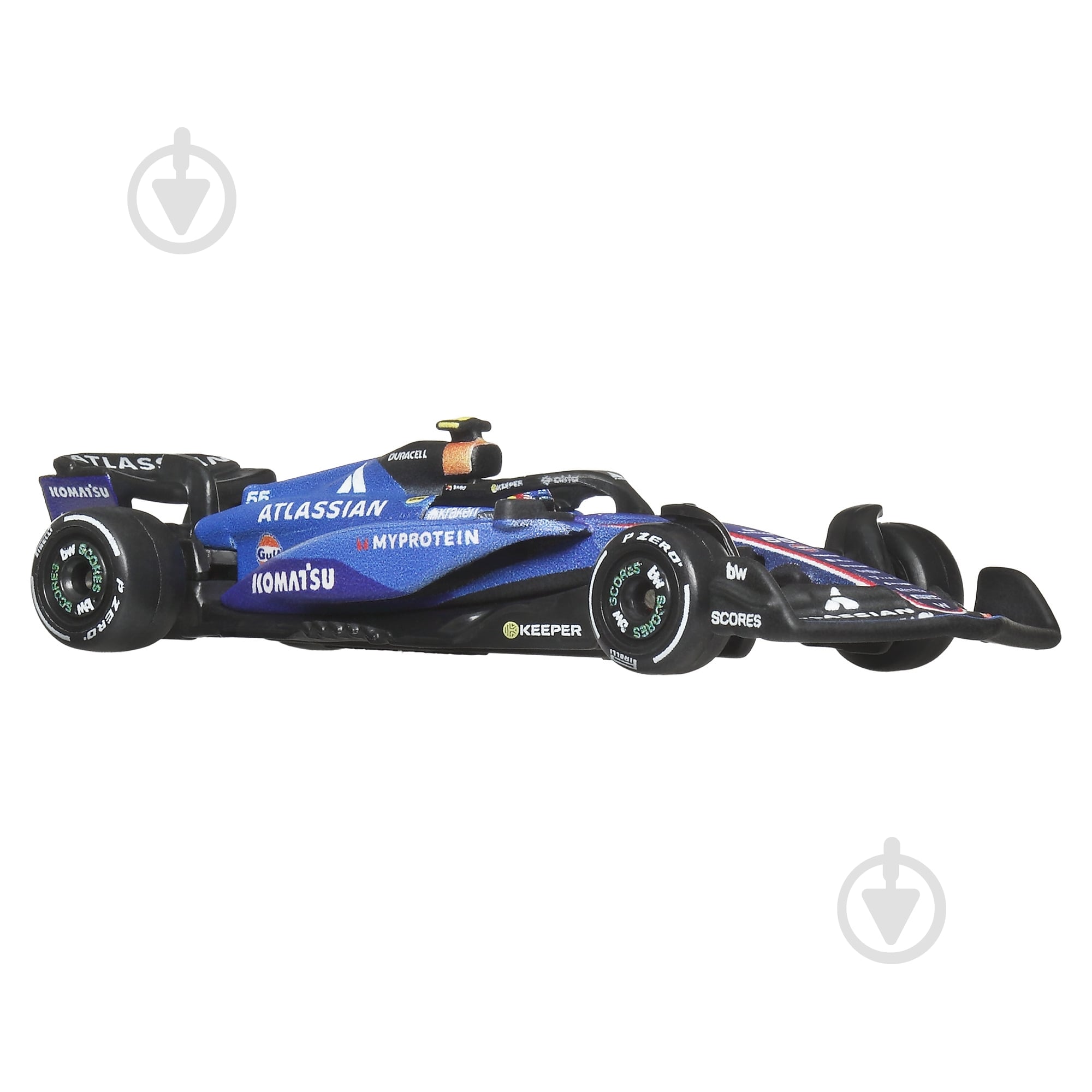 Машинка Hot Wheels Williams Carlos Sainz #55 «Formula 1» JKD85 - фото 1