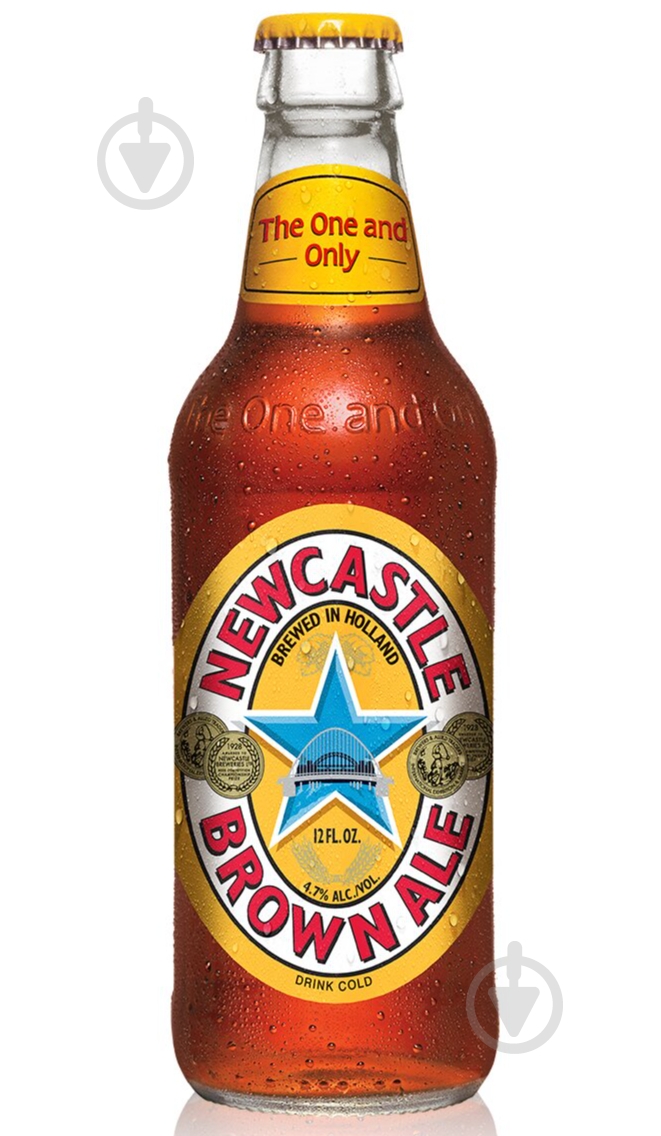 Пиво полутёмное Newcastle 0,33 л - фото 1 Пиво полутёмное Newcastle 0,33 л - фото 1