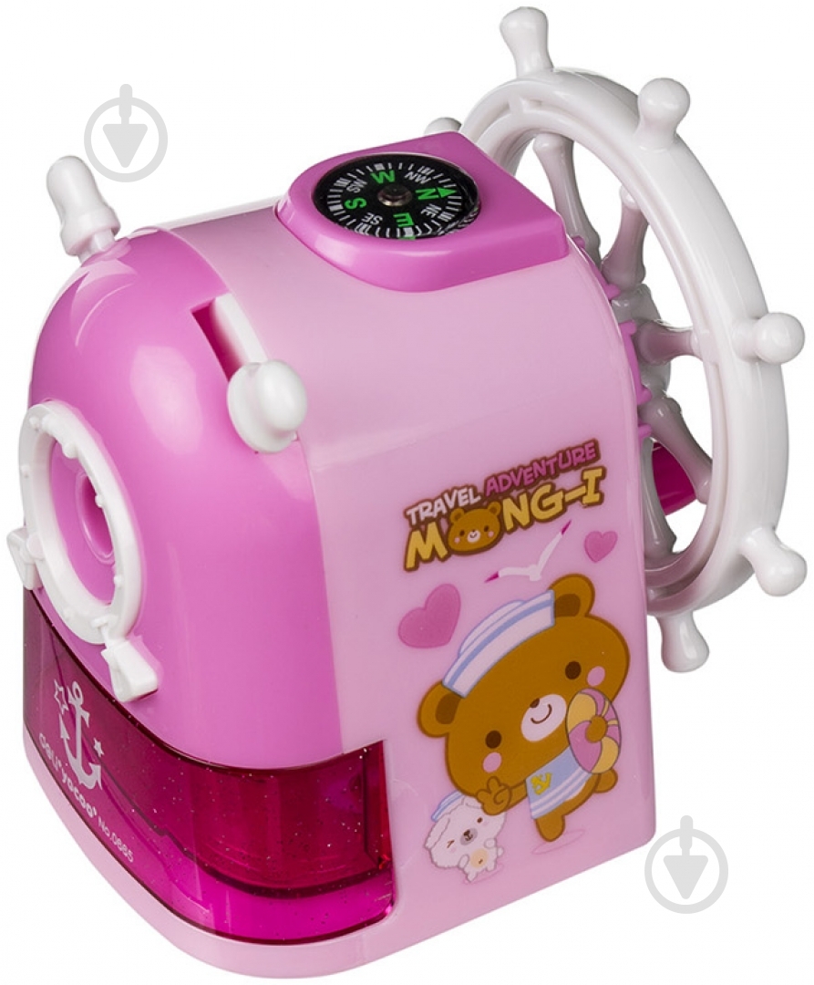 Точилка Штурвал з компасом Deli - фото 1 Точилка Штурвал з компасом Deli - фото 1