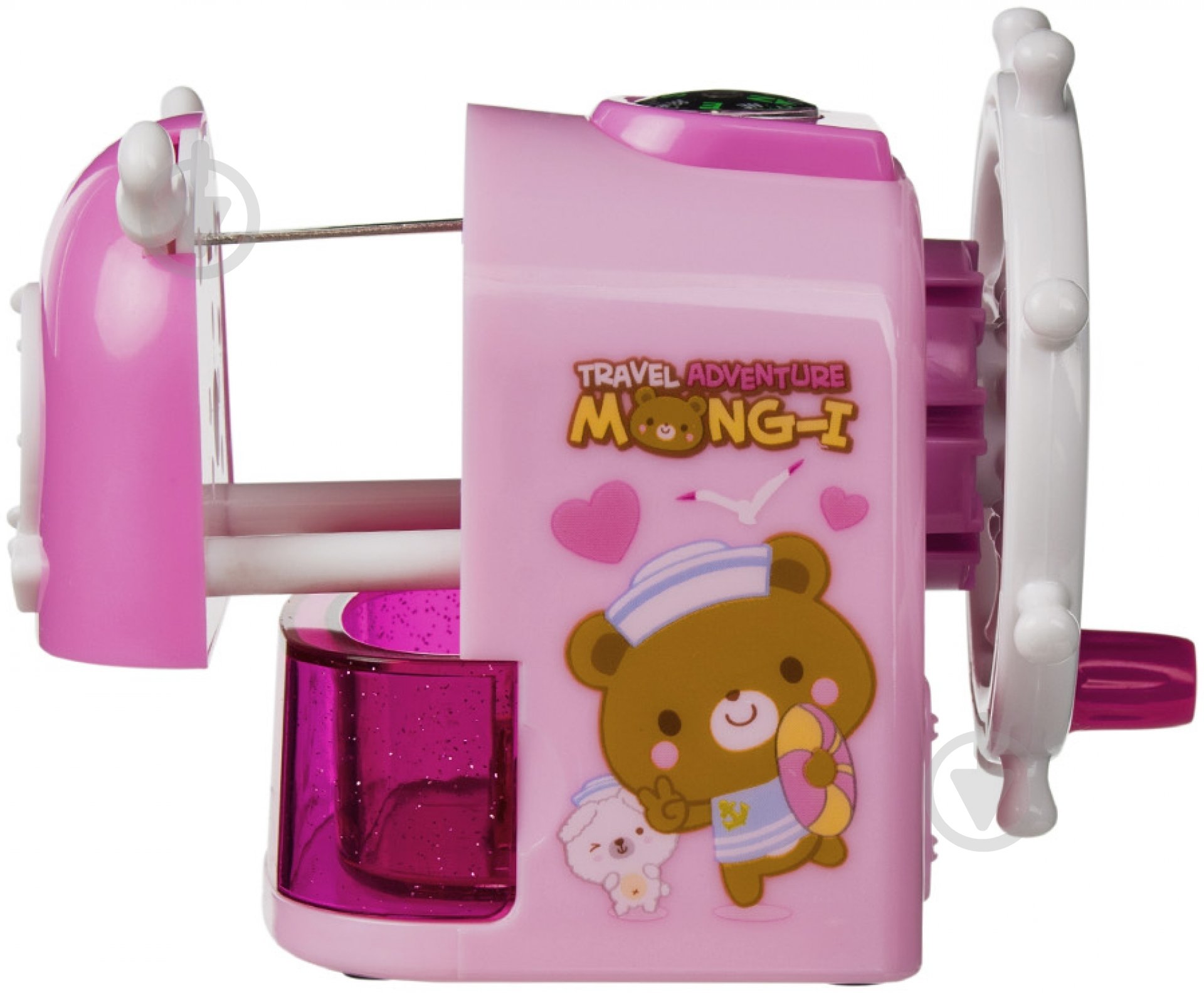 Точилка Штурвал з компасом Deli - фото 2 Точилка Штурвал з компасом Deli - фото 2