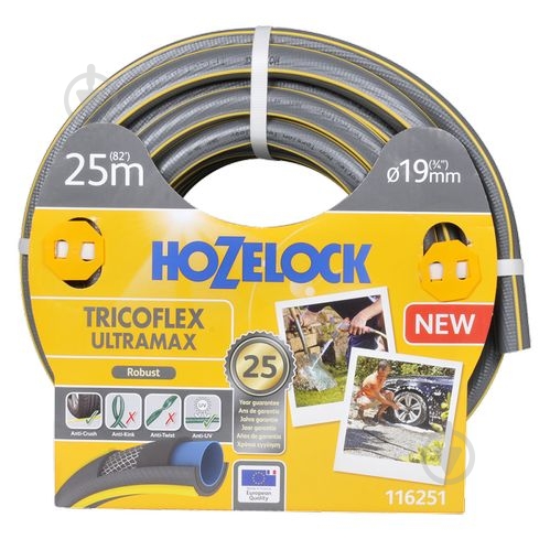 Шланг Hozelock d19 мм 25 м Tricoflex Ultraмax - фото 1 Шланг Hozelock d19 мм 25 м Tricoflex Ultraмax - фото 1