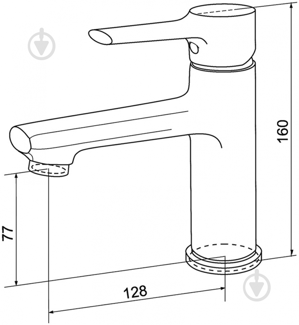 Смеситель для умывальника Tango Forest 01 - фото 2 Смеситель для умывальника Tango Forest 01 - фото 2