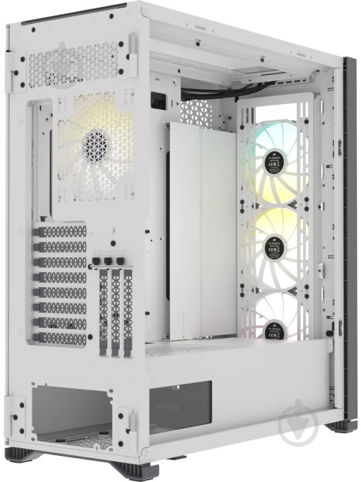 ᐉ Корпус Corsair iCUE 7000X RGB Tempered Glass White (CC-9011227